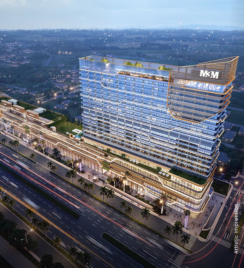 M3M The Line Pentsuites Sector 72 Noida | Luxury Serviced Apartments with High Returns